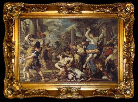 framed  Pietro da Cortona Ratto delle Sabine, ta009-2